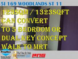 Blk 169 Woodlands Street 11 (Woodlands), HDB 5 Rooms #168669532